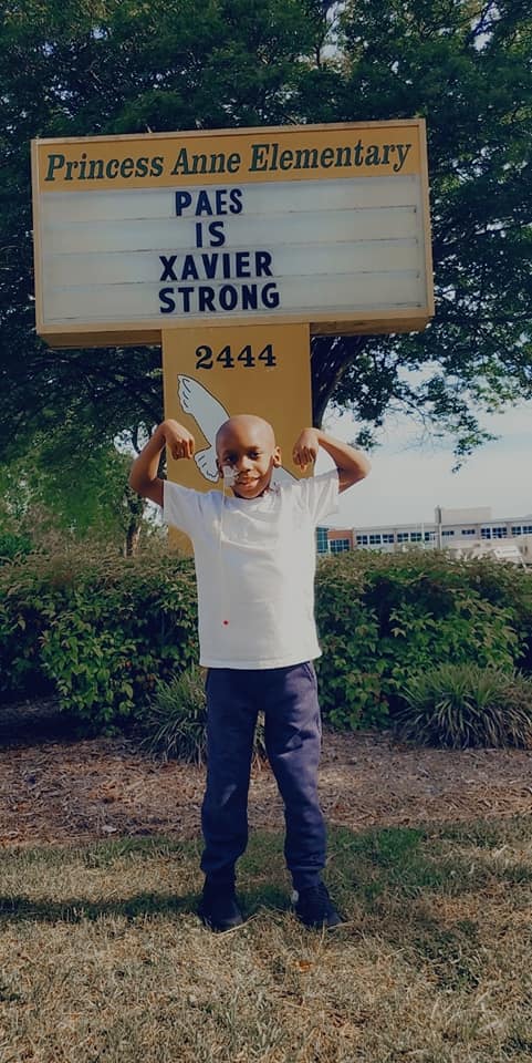 PAESPTA's tweet image. PAES is Xavier Strong! Students &amp;amp; staff wore blue yesterday in honor of Xavier’s birthday &amp;amp; cheered as he &amp;amp; his family drove through the school parking lot.

Follow Xavier's progress: facebook.com/RunForXavier or  gofund.me/cd7b4310
#runforX #runforXavier #paeseagulls #paespta
