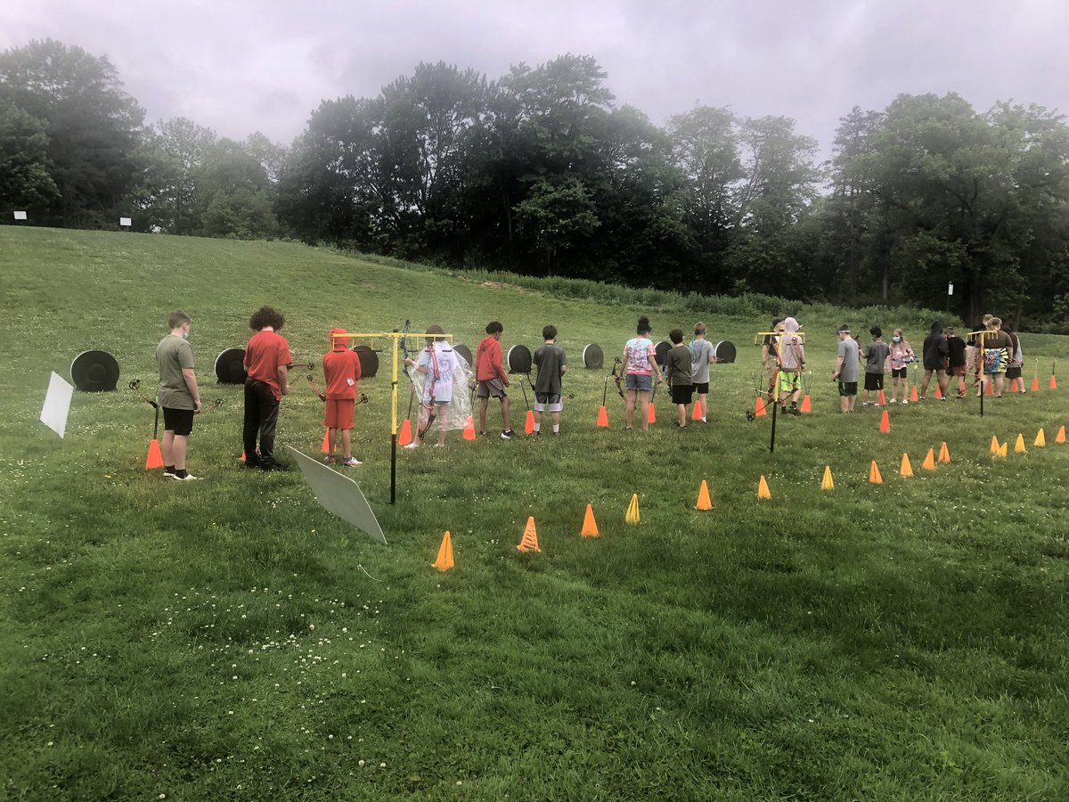 🌨 or ☀️ Team Curiosity is ready for camp activities!  🎯 #wearemaumee