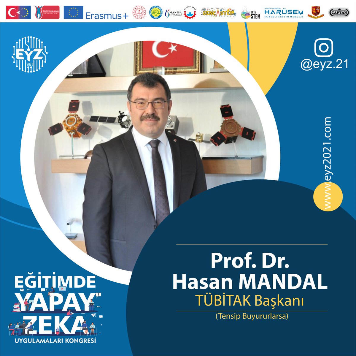 📣<a href="/Tubitak/">TÜBİTAK</a> Başkanı Sayın <a href="/ProfHasanMandal/">Prof. Dr. Hasan Mandal</a> 1. Ulusal Eğitimde Yapay Zeka Uygulamaları Kongresi #EYZ2021 'de

#tübitak #eğitimdeteknoloji #YapayZeka #eğitimdeyapayzeka

<a href="/hrumedya/">Harran Üniversitesi</a> <a href="/bayaredutr/">X</a> <a href="/sanliurfammem63/">Şanlıurfa İl Milli Eğitim Müdürlüğü</a> <a href="/gencstem/">Genç Stem</a> <a href="/urfastem/">UrfaSTEM</a> <a href="/HarusemHarran/">HARÜSEM</a>