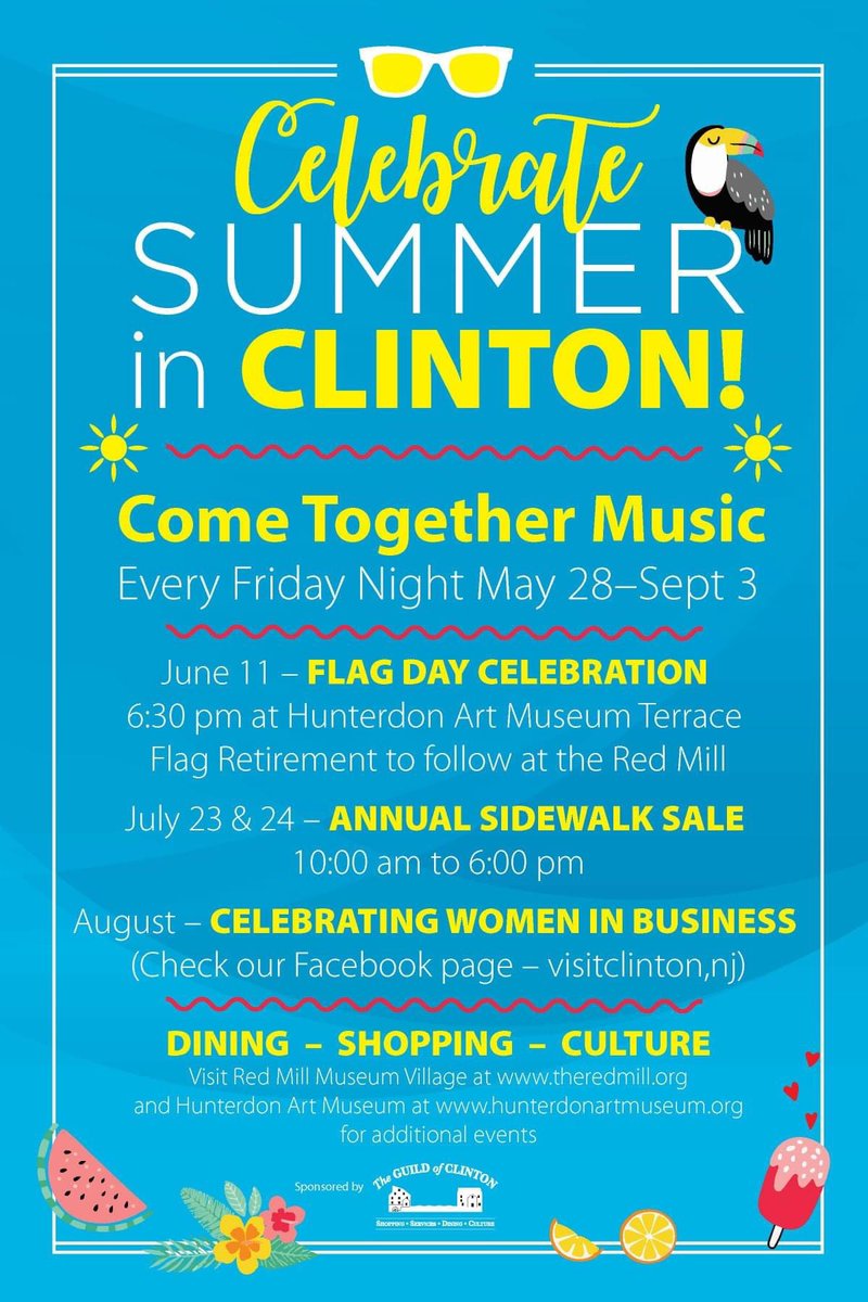 Celebrate Summer in Clinton! Check out whats happening this summer: