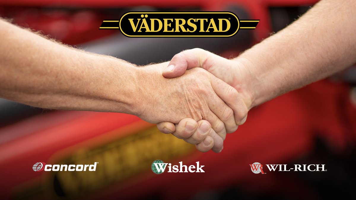 We are excited to announce the acquisition of 100 percent of the AGCO-AMITY JV LLC (AAJV). Welcome to the Vaderstad Family Wishek <a href="/WilRichLLC/">Wil-Rich</a> <a href="/concordseeding/">Concord Seeding</a> Read more bit.ly/3hU3T9j
