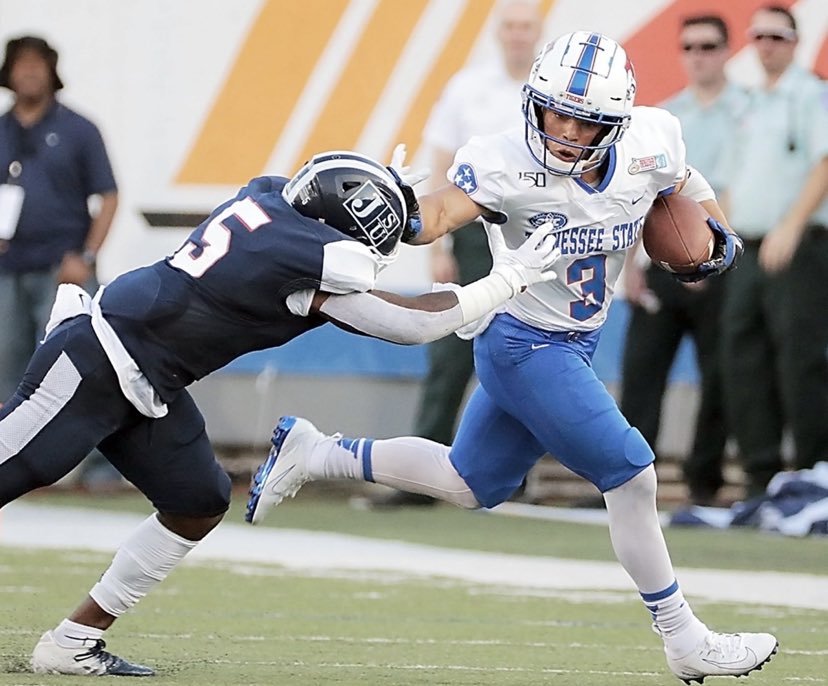 JALENKNOWZ's tweet photo. #AGTG Beyond blessed to receive my first HBCU offer from Tennessee State University ❤️💙 #RoarCity #GoTigers #FCS https://t.co/w91SC4S0KR