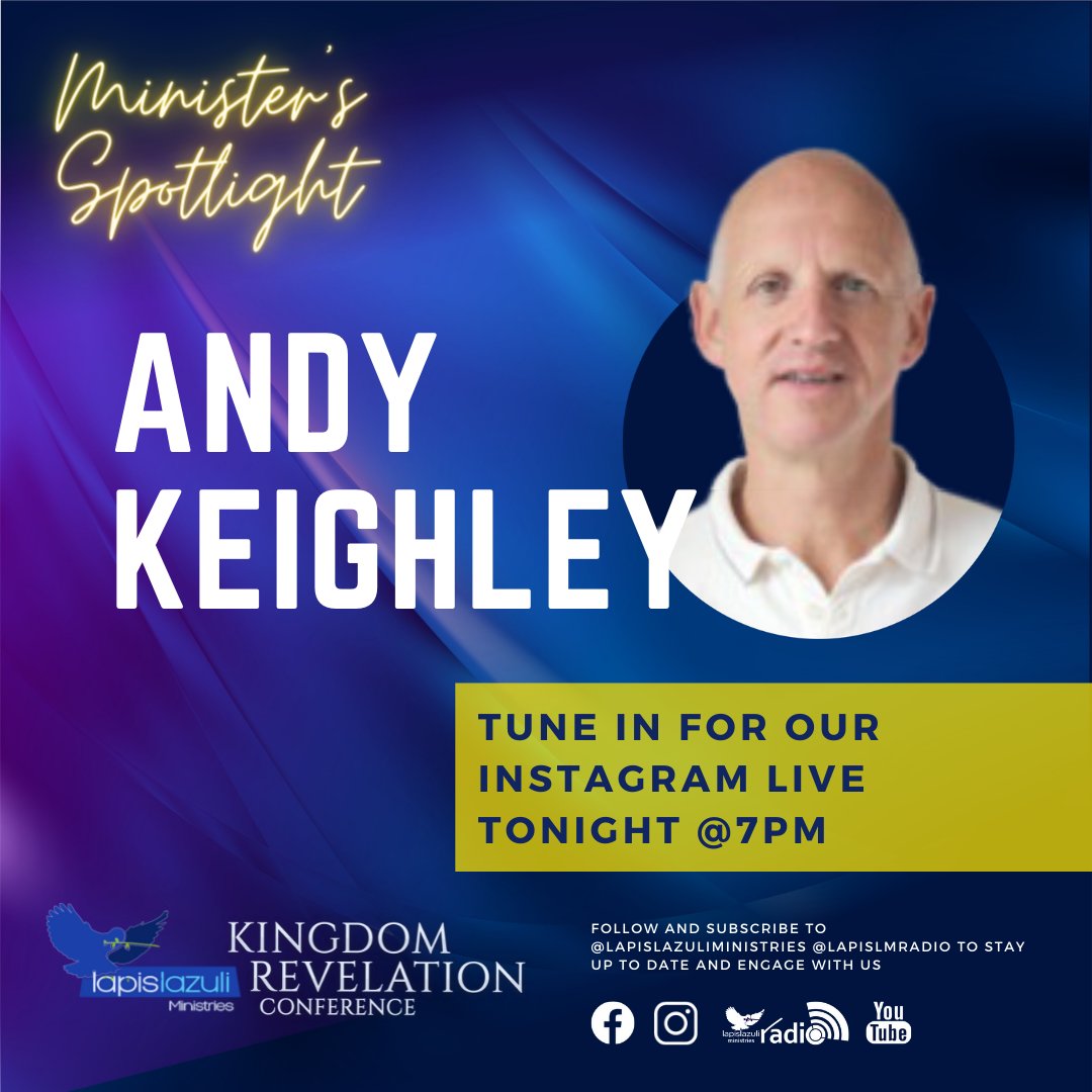 Heads up! Tonight @ 7pm we have a special #InstagramLive chat with Andy Keighley @lighthouselndn in anticipation of what he has to share with us at #KRC2021 in June. See you there!