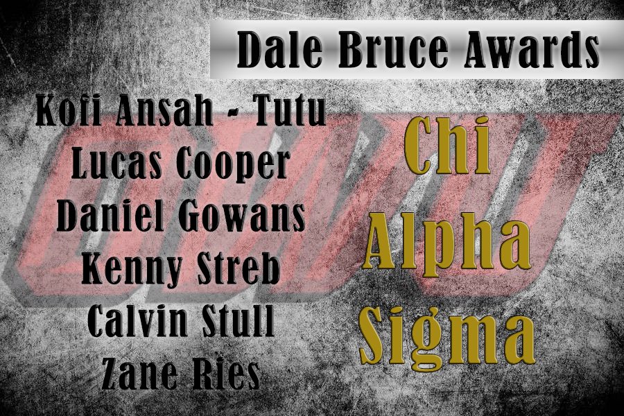 Ohio Wesleyan University Football (@owufb) on Twitter photo And Finally our Chi Alpha Sigma award recipients! And Finally our Chi Alpha Sigma award recipients!