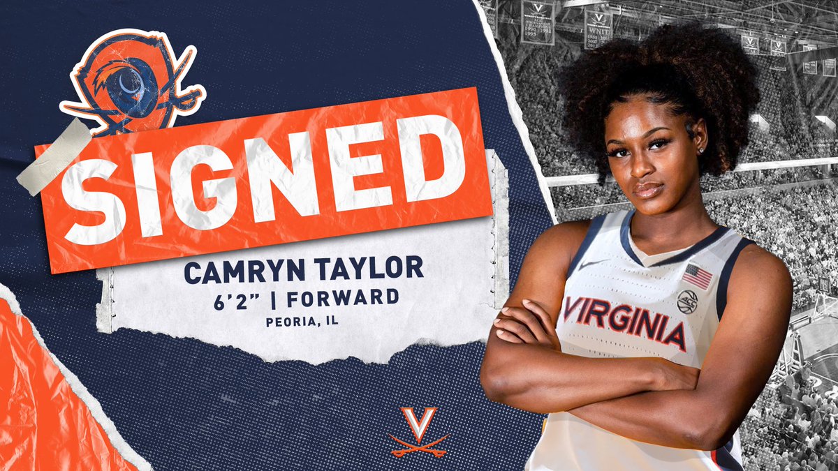 UVAWomensHoops's tweet photo. 🚨NEW HOO ALERT🚨
Join us in welcoming our newest Hoo, Camryn Taylor! 🧡💙🥳

#SIGNED #GoHoos https://t.co/wPdE8eDd45