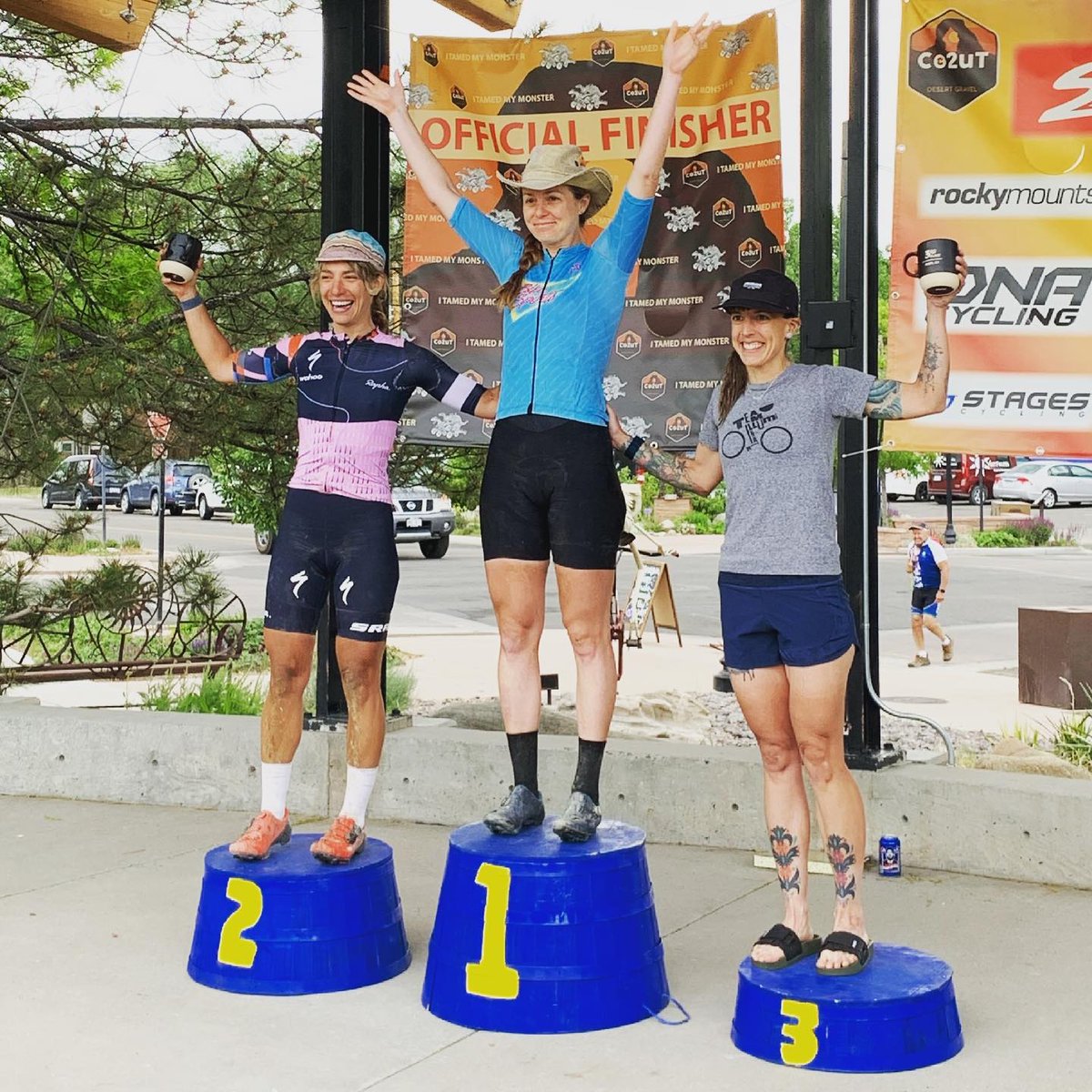 SourceE's tweet photo. Congrats to SE athlete Whitney Allison who picked up the win at Co2uT over the weekend: 185 miles and nearly 11,000 feet of climbing. She attacked in the last 25 miles for a solo ride in.
Photo: Bike Sports
#co2ut #desertgravel https://t.co/RT9VOGaAtM
