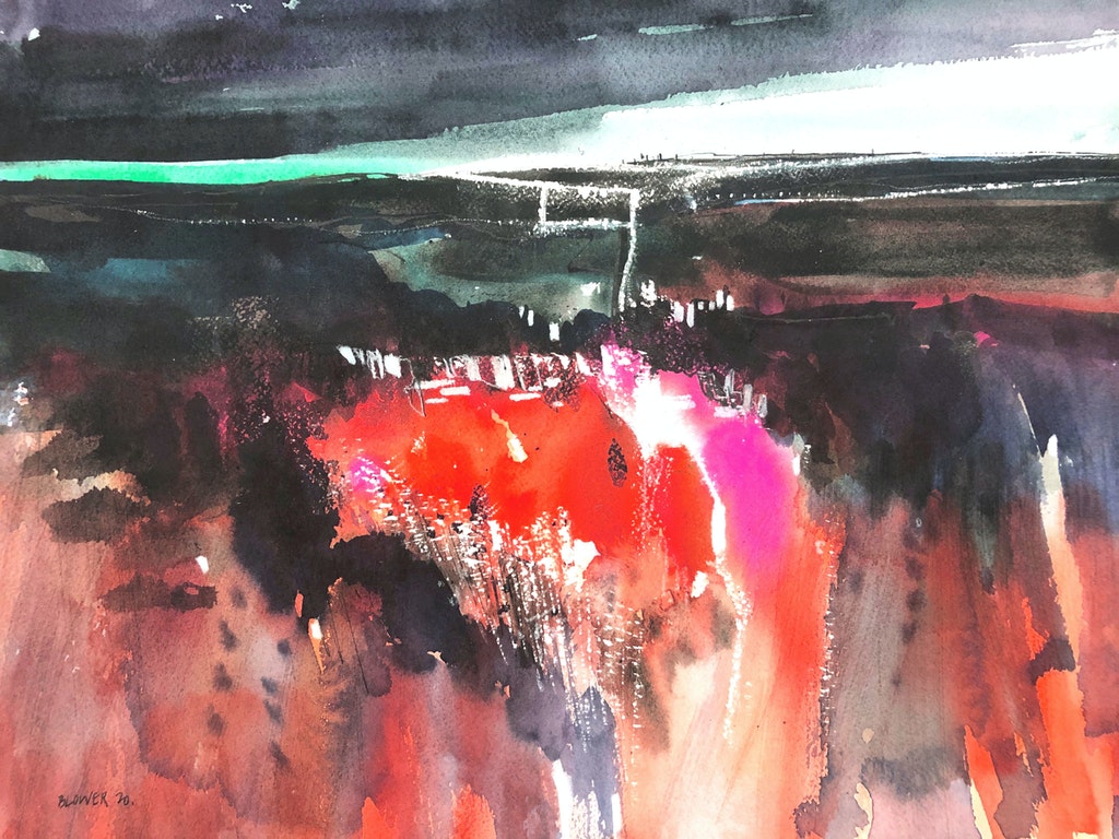 MakeArchitects's tweet photo. We're continuing to showcase some of the artistic endeavours of our talented Makers. Next up is @stuartblower's #watercolour paintings that explore landscape textures and light. 

View the full #MakersCreate online gallery here: https://t.co/lEIiVLB77x 

#makersgonnamake https://t.co/ibco5irJqW
