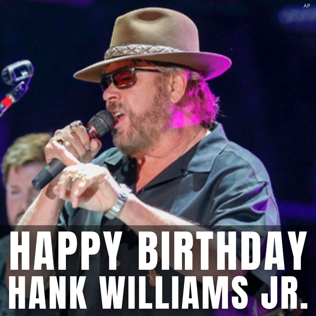 Join us in wishing Country Music Hall of Fame s Class of 2020 inductee Hank Williams Jr. a Happy Birthday!! 