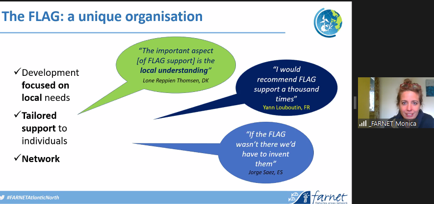 EU_FAMENET's tweet photo. Ending Day2 of #FARNETNorthATL, a seminar for FLAGs to look at the work they're doing and how to make it better. Now is the time for FLAGs to think critically &amp; start planning for the next period. https://t.co/vuFNJ2fMML