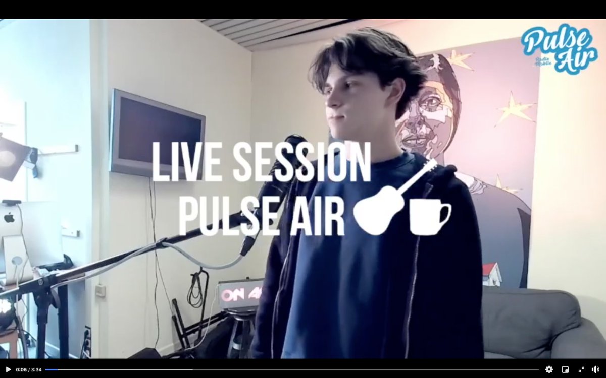 La dernière Session live de la saison avec pour changer un tout jeune rappeur français #Amoranno 
🕧 18h00/19h00
▶️ pulseair.be  avec la petite équipe 
En image aussi sur youtube
▶ Pour ne rien louper des vidéos Pulse Air,➞ bit.ly/3wdxYFC   #Rap #showcase
