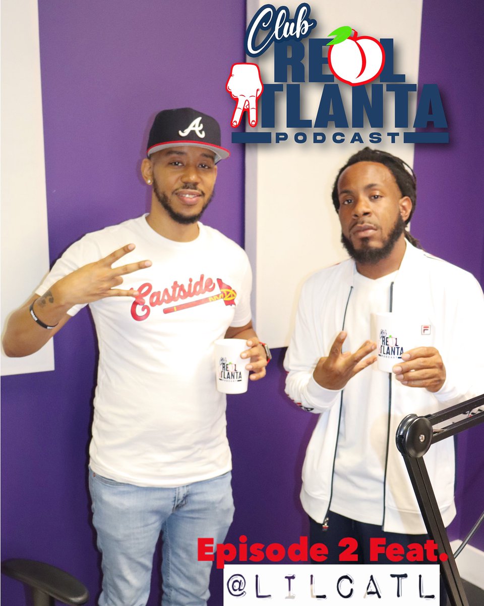 DJPrettyBoyTank's tweet photo. #ClubRealAtlanta Episode 2 W/ @LILCATL JUST DROPPED 🔊‼️ https://t.co/whFSOQkOg5 https://t.co/975H67OXYL