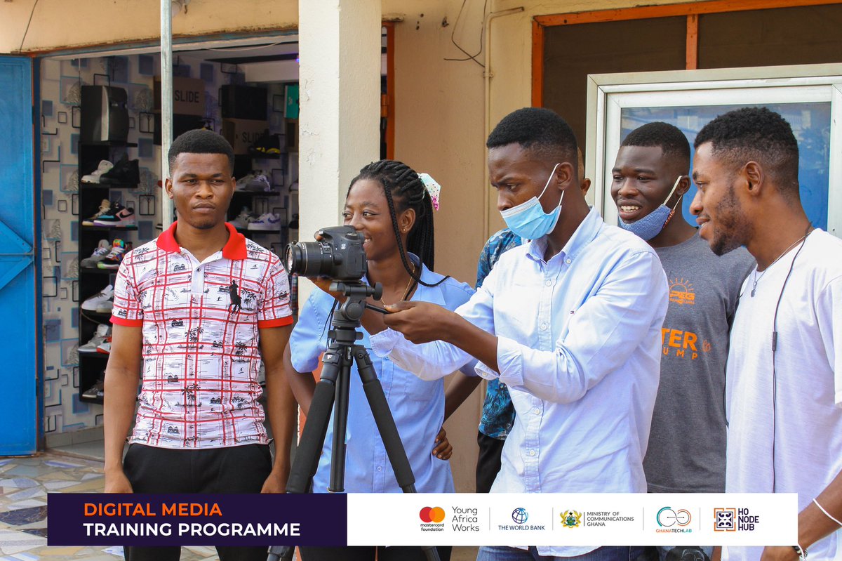 NodeEight's tweet photo. Learn. Practice Repeat. Perfect.
Trainees in our #DigitalMedia class took their videography classes beyond the walls of the classroom to practice.
They were introduced to fundamentals of basic videography and documentary.
#digitalMedia #HoNode #Nodeculture #Nodefamily #GTL https://t.co/1E7Cam6ehq