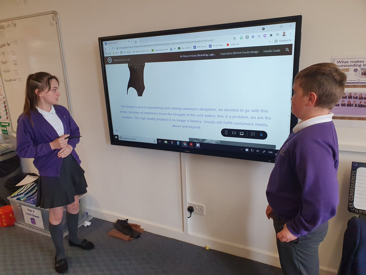 OPA_Newstead's tweet photo. Y6 have been pitching their business ideas to their peers today! It was great to see so much confidence on show! Children also critiqued each other and provided feedback! HeLu (a new clothing company) was the winning pitch! @Mr_Andrews #FutureEntrepeneurs #OPAComputing https://t.co/0XiyimYo2G