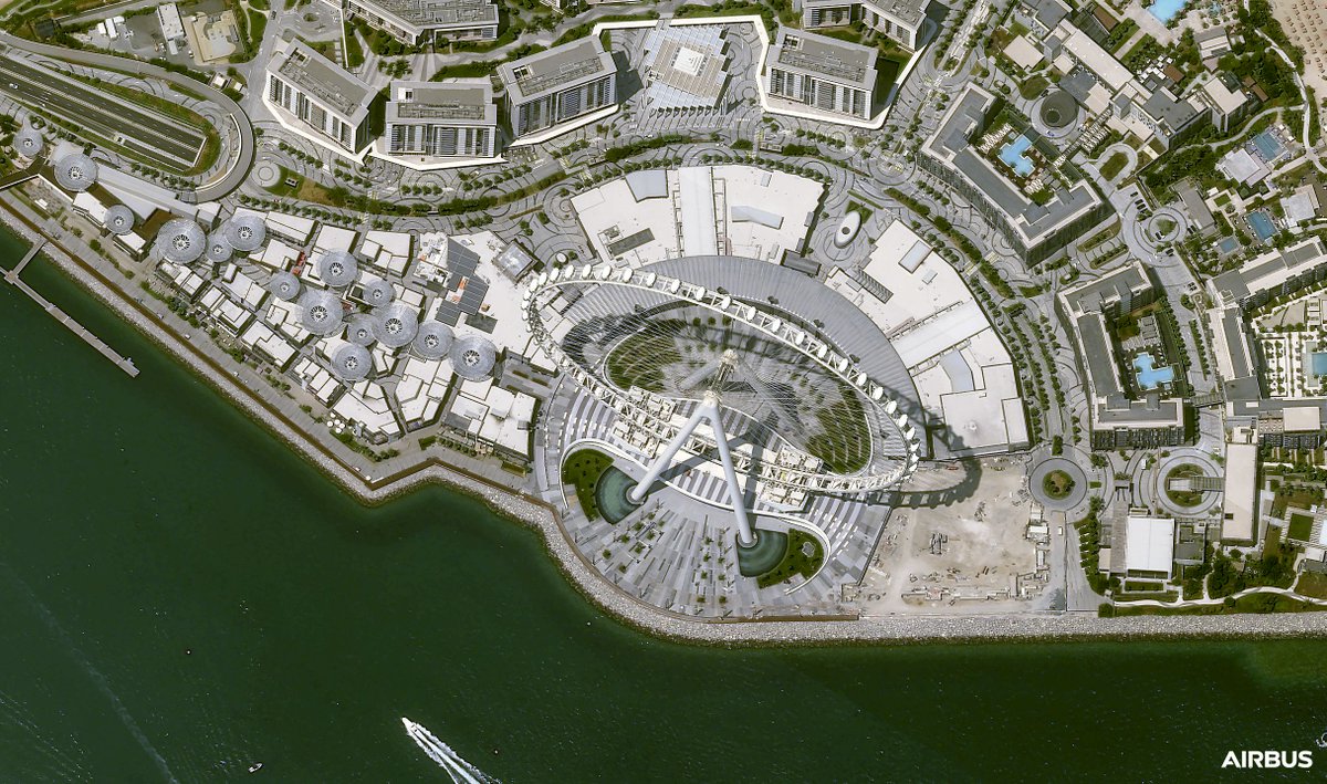 Rs Metrics Another Look At Airbus New Satellite Pleiades Neo 3 Images From Ain Dubai In Dubai Uae High Quality Satellite Imagery Helps Derive More Insightful Metrics For Our Platforms