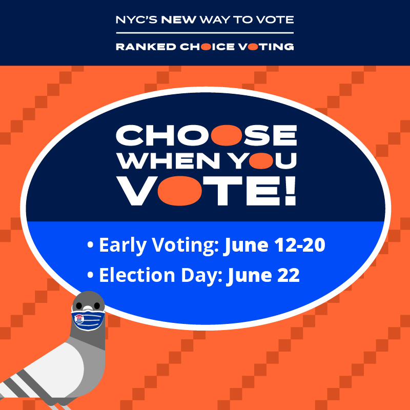 NYC Board of Elections on Twitter "Today is the first day of Early