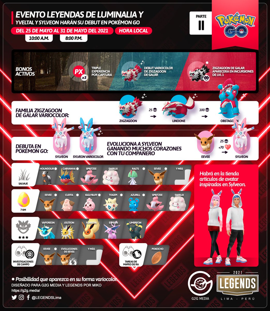 GoEliteMx's tweet photo. 📯 Sylveon y todo el evento Leyendas de Luminalia. ¿Ya lo evolucionaste?
#GoEliteMx #PokemonGo #eSports #Gaming #GoBattle https://t.co/3gC5gnU6vj