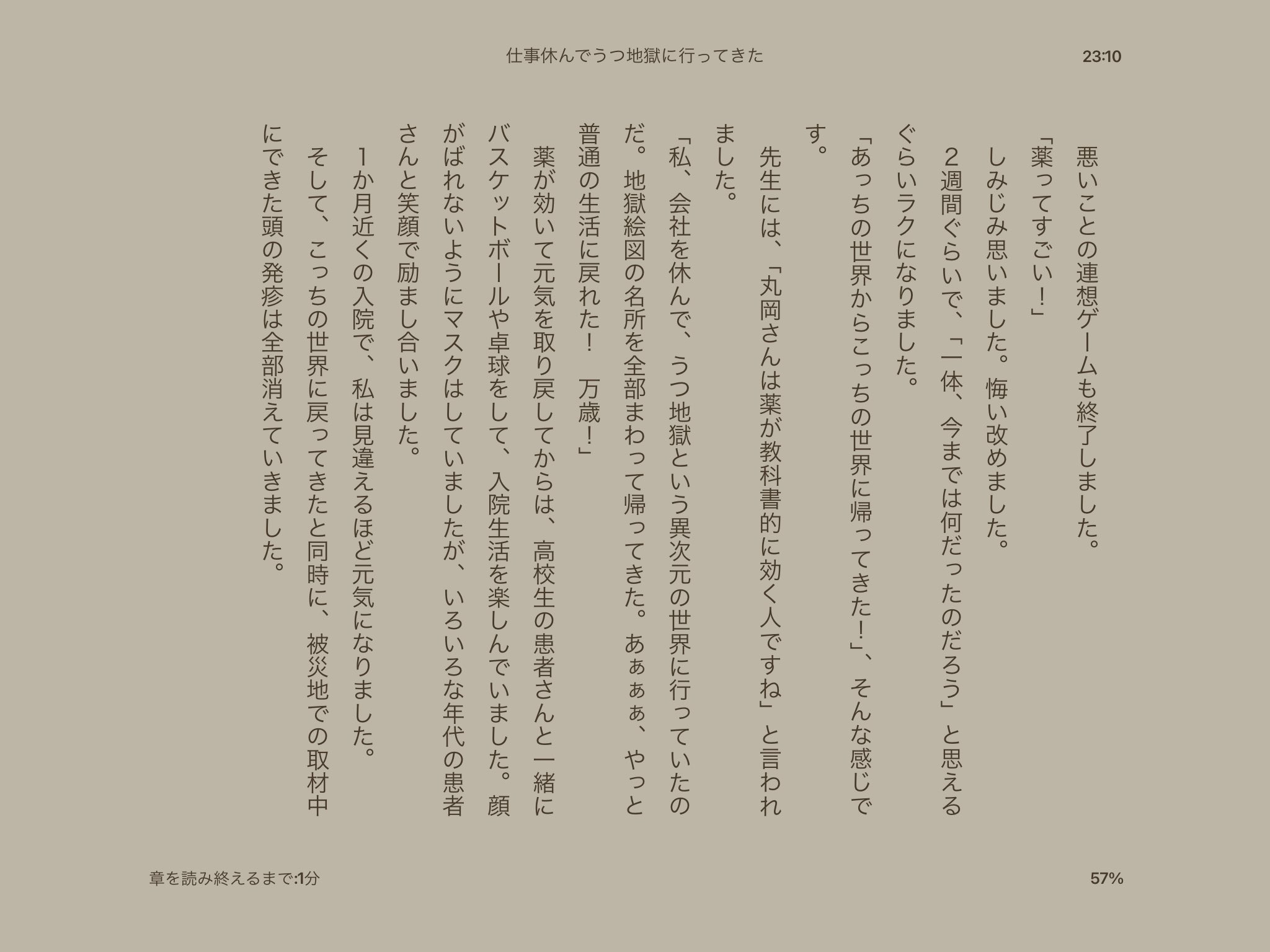 仕事休んでうつ地獄に行ってきた Twitter Search Twitter