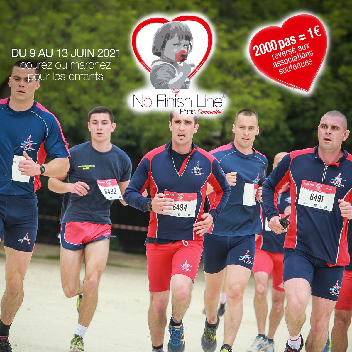 Le top départ de la <a href="/NoFinishLine06/">NoFinishLine Nice</a> c'est aujourd'hui ! 🙌
On compte sur vous pour aller encourager tous les participants qui marchent ou courent pour la défense et le respect des Droits de l’Enfant ! 😍

#nofinishline #nofinishlinenice #solidarité #sportif #soutient