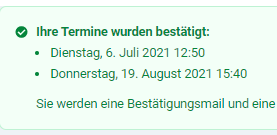 Fr4nze's tweet photo. Habe meine Impftermine: Erstimpfung zu meinem Geburtstag, Zweitimpfung am Geburtstag meines Partners. Ich hoffe, ich bekomme die Impfungen in einem Kuchen verabreicht 💉🎂 https://t.co/mswq9DILWl