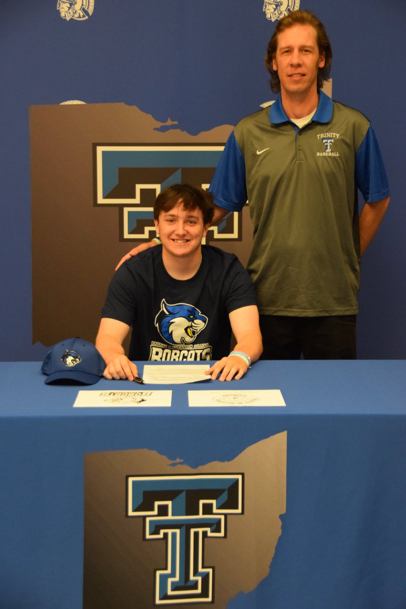 TrinityHSSports's tweet image. Congratulations to Michael Clancy who signed to play baseball today @BryantStratton! Michael will also study Business while playing for the Bobcats. @THSBaseballOhio @Sh00tz216 @coach_mcsweeney @CVC_Athletics @NEOhsSports @ohiovarsity @MayorNEOPrep @OhioSportsNet @NEOSportsInside