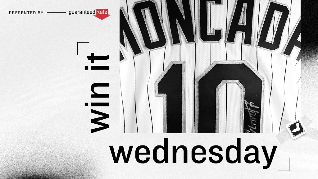 Chicago White Sox on X: RETWEET for a chance to win an autographed Yoán Moncada  jersey. #ChangetheGame x @GuaranteedRate  / X