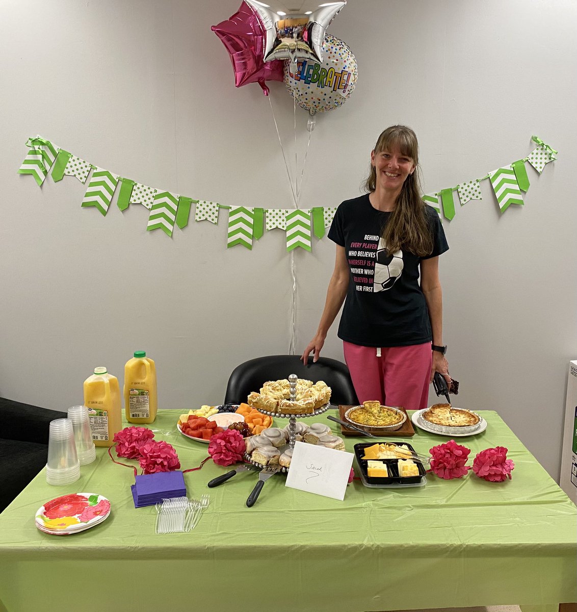 TweetDCS_SIS's tweet photo. We are sooooo sad to see Nurse Ringold go! She has been AWESOME asset to SIS this year!!!๐๐งก๐ #SISGameOn #TeamDCS ๐ท๐ฉบ๐ท https://t.co/7H2Rfwb5pj