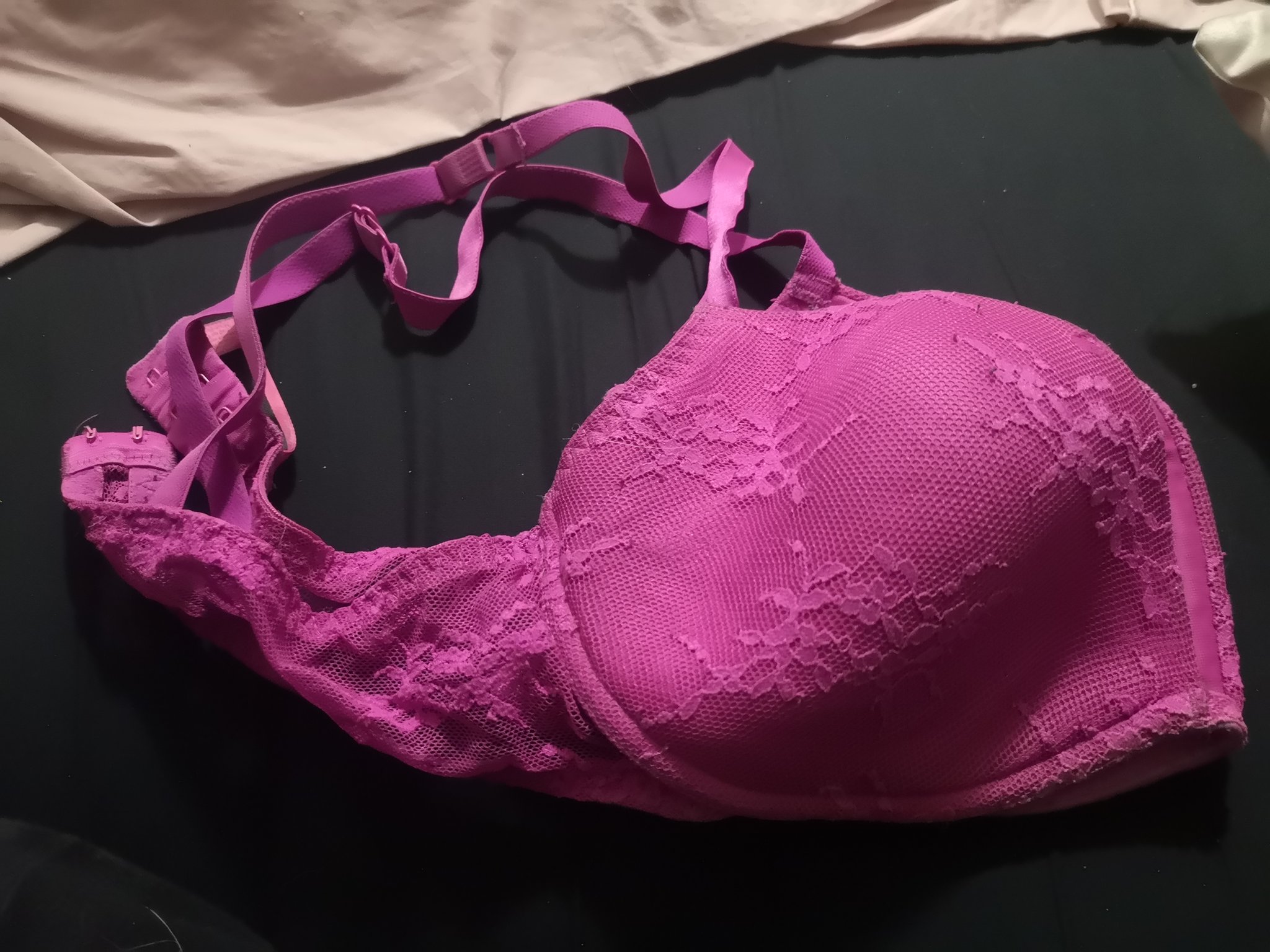 KathRedrum @ OF 50% OFF on X: Anyone interested in buying my used bra off  of me? $20. DM for details, serious inquiries only. #bra #usedbra  #braforsell #pantiesforsell #sellingbra #pinkbra  /