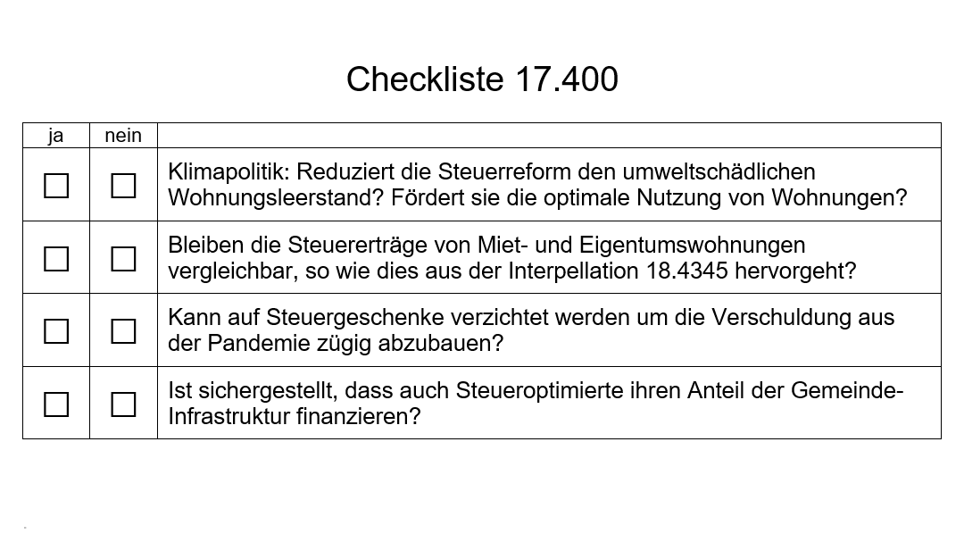 Was erwarten wir von der Eigenmietwert-Steuerreform?🏡

Eine Ständerätin und 12 Ständeräte beraten das Thema am 27. Mai 2021.