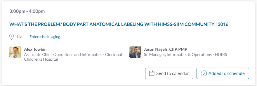 towbinaj's tweet photo. If you want to learn more about the need for a standard body part ontology, join @kgarriott42 @jaynagels and me at this #SIIM21 session later today https://t.co/aS50V0OGli