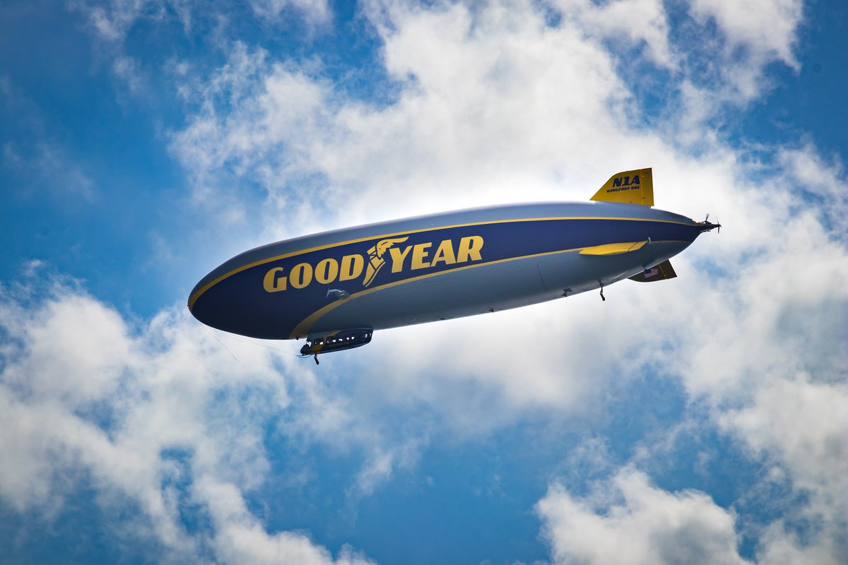 The Goodyear Blimp is coming to a Gatto's store near you!!!

In celebration of our 50th year of service to Brevard, the Goodyear Blimp will be flying over each of our locations today starting at 1:30pm in Merritt Island.