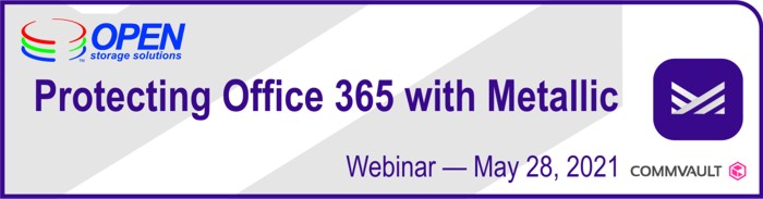 openstoredotcom's tweet image. Webinar about how to protect Office 365. O365 data is NOT automatically being backed up. We&apos;ll talk about it, and how to protect O365 data from data corruption, deletion and Ransomware. I&apos;ll save you a spot -&amp;gt; Ping me at info@openstore.com #CyberSecurity @Commvault #Metallic