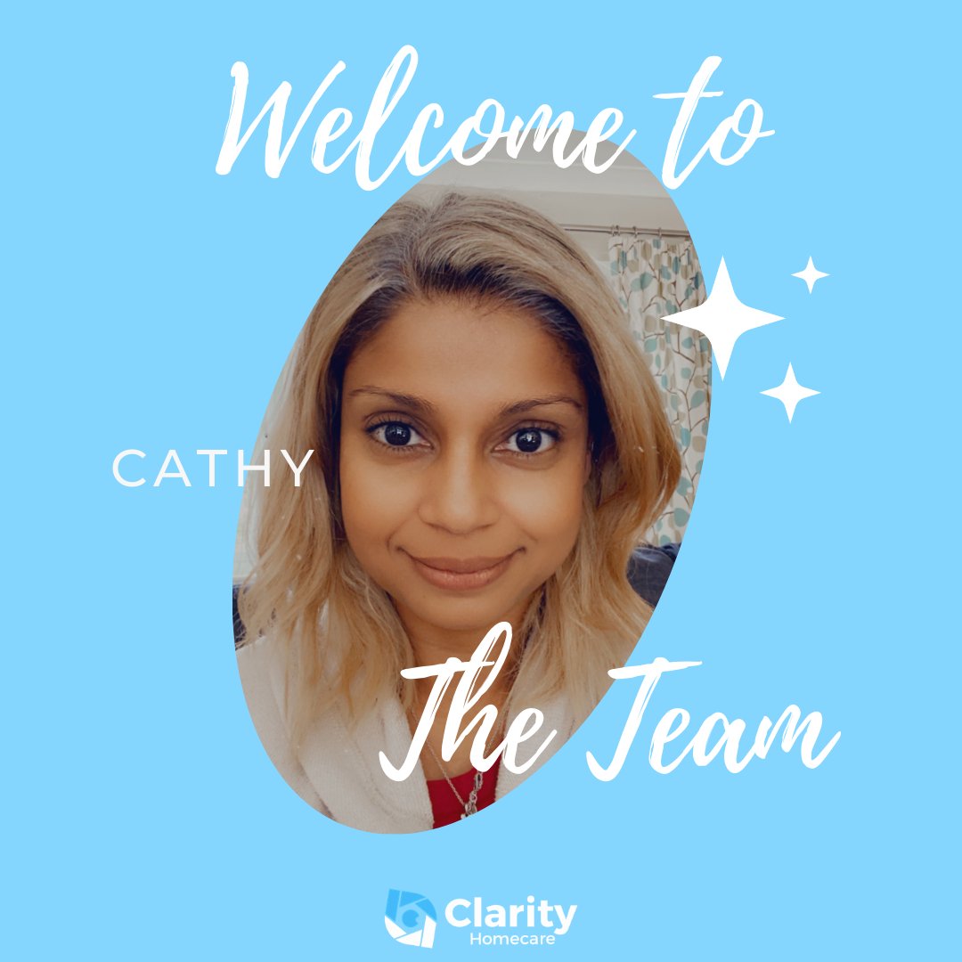 This week we have a new face joining the team! Cathy has joined as a Care Assistant, and we're very excited to have Cathy on board 💙