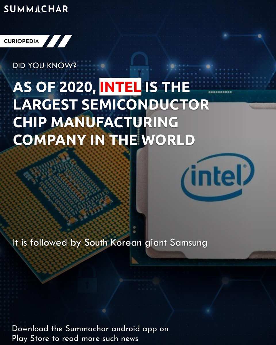 summachar_in's tweet photo. To see full story Summachar style check out the Summachar app: https://t.co/1vFueVbHbq

#Summachar #processor #processorarchitecture #hacker #hacker   #DidYouKnow #fortherecord #funfact #dailyfacts #generalknowledge https://t.co/d3O2bqjtzf