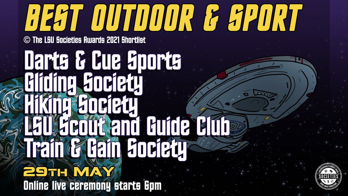 LSU_Societies's tweet image. 🏆 Best in Section: Outdoor &amp;amp; Sport Shortlist 🏆
@LSUDCS  
@LSUGliding  
@LSUHikingClub  
@SCOGUI  
Train &amp;amp; Gain Society