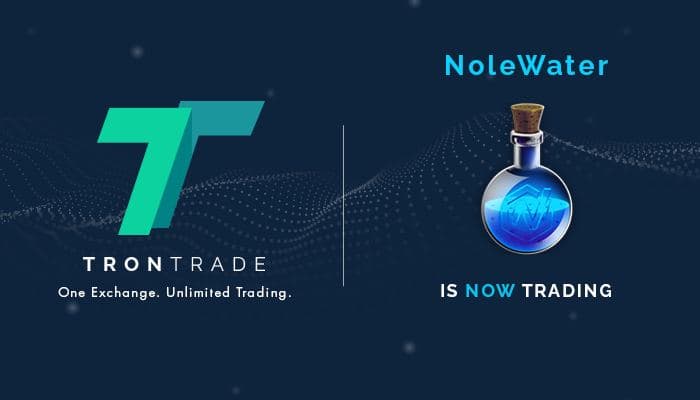 CryptoSalsaMike's tweet photo. Great time for for the $NOLE Community.  Now you can trade #NoleWater on #TronTrade @TronTrade 

Congratulations @NoleCoinNOLE
@NoleWater

Now you can trade your #NoleWater 
Let your legends grow 

➡️ Retweet this good news 
Sharing is caring ❤ https://t.co/1d3P7FpW6R