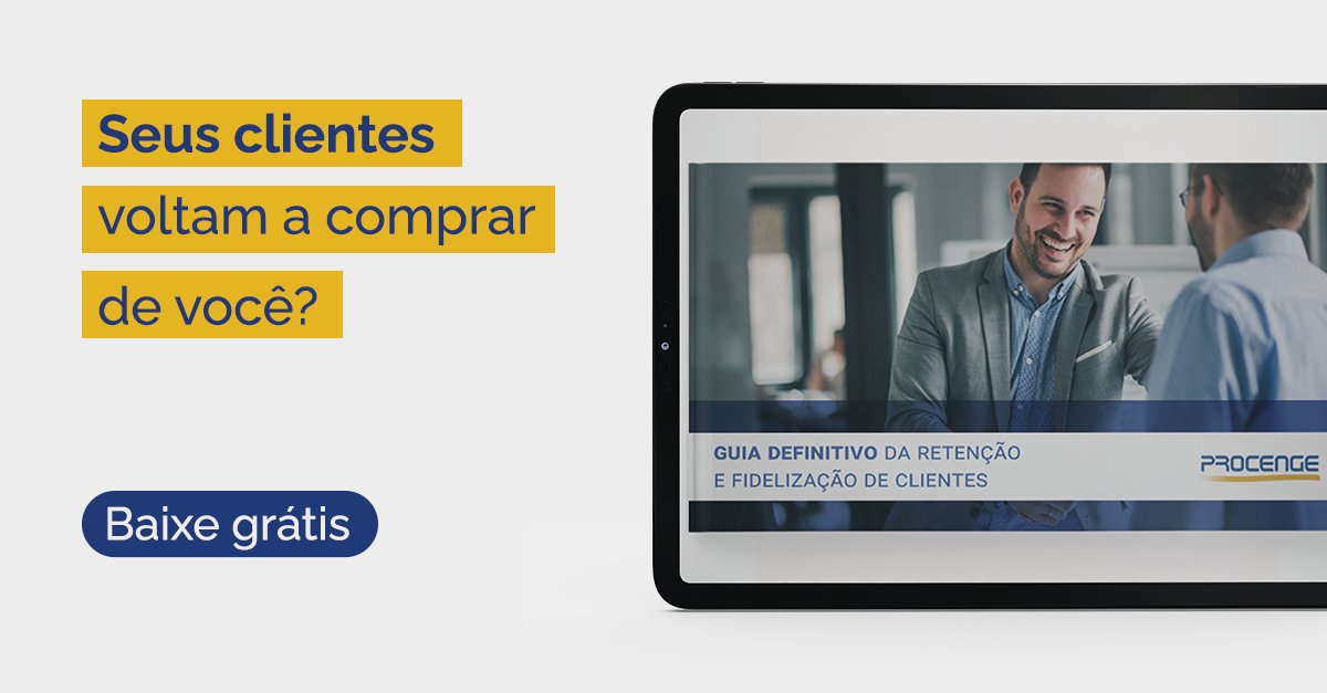 Procenge's tweet image. Não dá mais pra deixar espaço para a concorrência quando você acredita em seu produto/serviço. Vamos te ajudar com isso: baixe nosso guia gratuito e entenda, de uma vez por todas, como atrair e reter clientes. promo.procenge.com.br/guia-retencao-…

#procenge #ebook #clientes