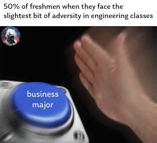 engineermemeguy's tweet photo. Freshmen be like 😂 #engineeringmemes #engineering #engineer #mechanicalengineer https://t.co/71MIgzDJpY