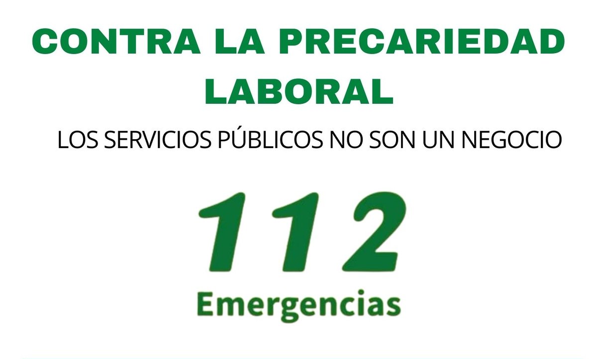 Sr <a href="/JuanMa_Moreno/">Juanma Moreno</a> <a href="/InteriorJunta/">Consejería de la Presidencia y Emergencias</a> <a href="/saludand/">Consejería de Sanidad, Presidencia y Emergencias</a> ¿que pasaría si durante la #EURO2020 las plantillas de #Emergencias112Andalucia #SOS061 y #SaludResponde hacen #Huelga112 y #Paros112 solicitando las mejoras laborales y/o lo prometido por la <a href="/AndaluciaJunta/">Junta de Andalucía</a> ? <a href="/ferrovial/">Ferrovial</a> nos EXPLOTA 🆘️