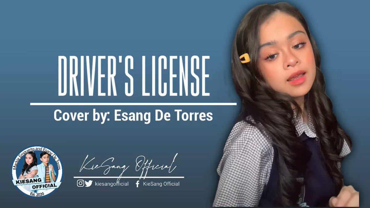 empuertofamily's tweet photo. Watch Esang's Driver's License version on @kiesangofficial YT Channel!💙

🔗 https://t.co/Vnc3p7ZcUJ https://t.co/0yntHQb4S1