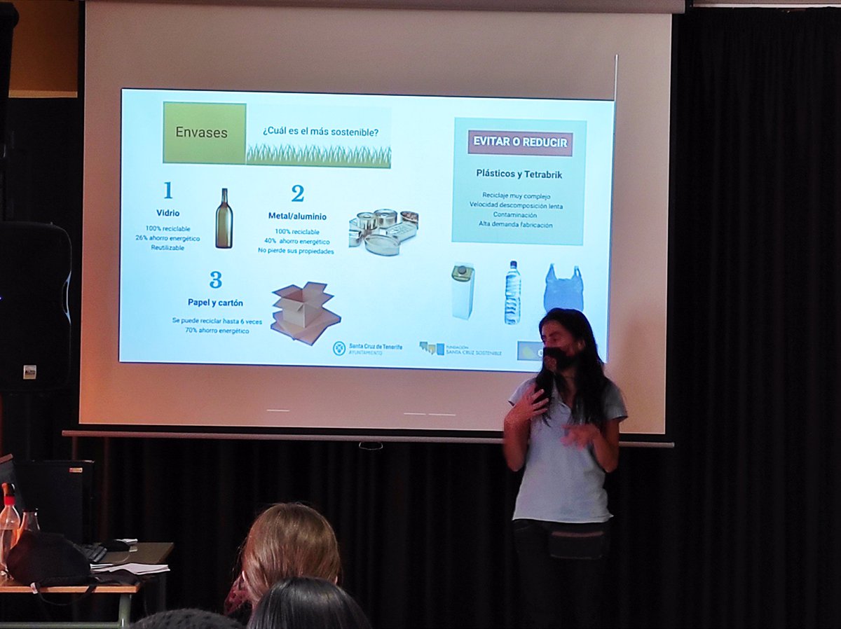 iesbparmas's tweet photo. Alumnado de todos los cursos de la ESO ha podido reflexionar sobre conceptos claves como la sostenibilidad, la economía circular vs economía lineal, los Objetivos de Desarrollo Sostenible (ODS), los efectos medioambientales del actual estilo de vida… sigue🧵👇🏼 https://t.co/ydbvrT6mNx