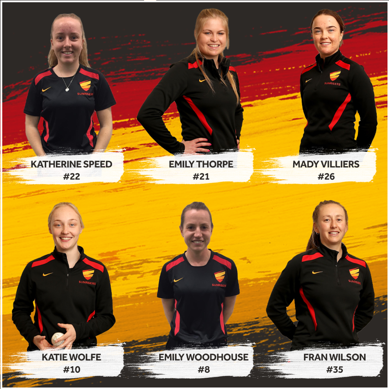 EssexWomen's tweet photo. SUNRISERS ANNOUNCE 2021 PLAYING SQUAD

Head Coach, @griffintrevor, today announced the 18 players who will pull on the Sunrisers shirt for the 2021 season to play in the Rachael Heyhoe Flint Trophy and the inaugural Elite Domestic T20 competition.

#RiseUp🌅🧡