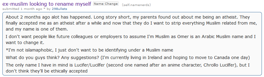 "I don't think they'll be ethically accepted"