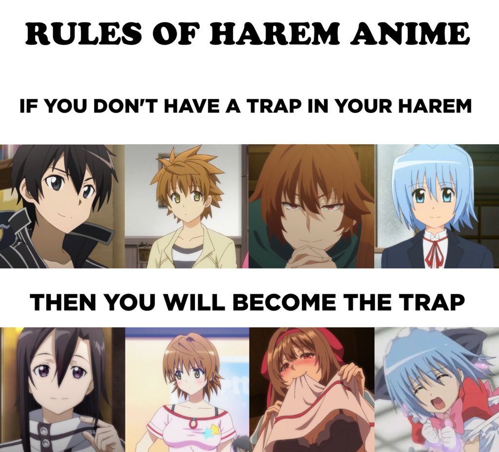 Anime memes on X: Another anime rule. Link