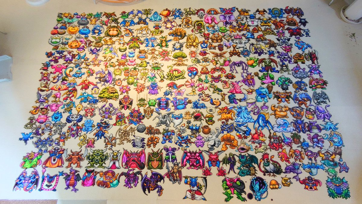 あせろら S Tweet ドラクエモンスターズ1 2星降りの勇者と牧場の仲間たち より全モンスターをアイロンビーズで制作しました 制作期間 19 6 18 21 3 23 使用色数 158色 使用ビーズ数 約800 000 系統別 その他は リプで ドラクエ ドラクエの日 Dq35th あせろら S Tweet ドラクエモンスターズ1 2星降りの勇者と牧場の仲間たち より全モンスターをアイロンビーズで制作しました 制作期間 19 6 18 21 3 23 使用色数 158色 使用ビーズ数 約800 000 系統別 その他は リプで ドラクエ ドラクエの日 Dq35th