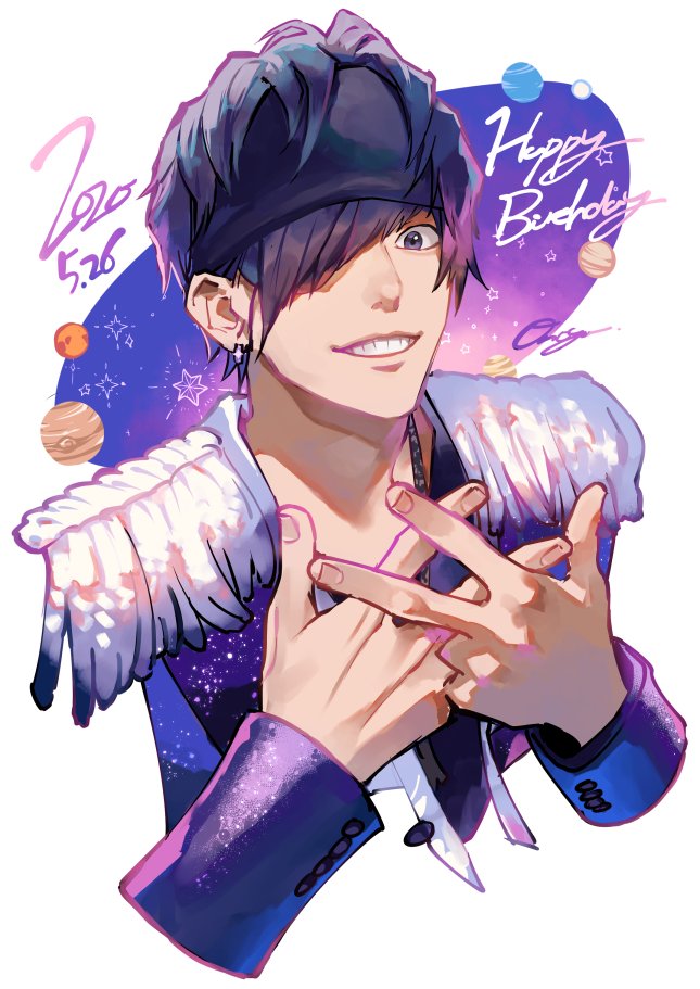 芝健くん誕生日おめでとう～～～去年の絵で申し訳！