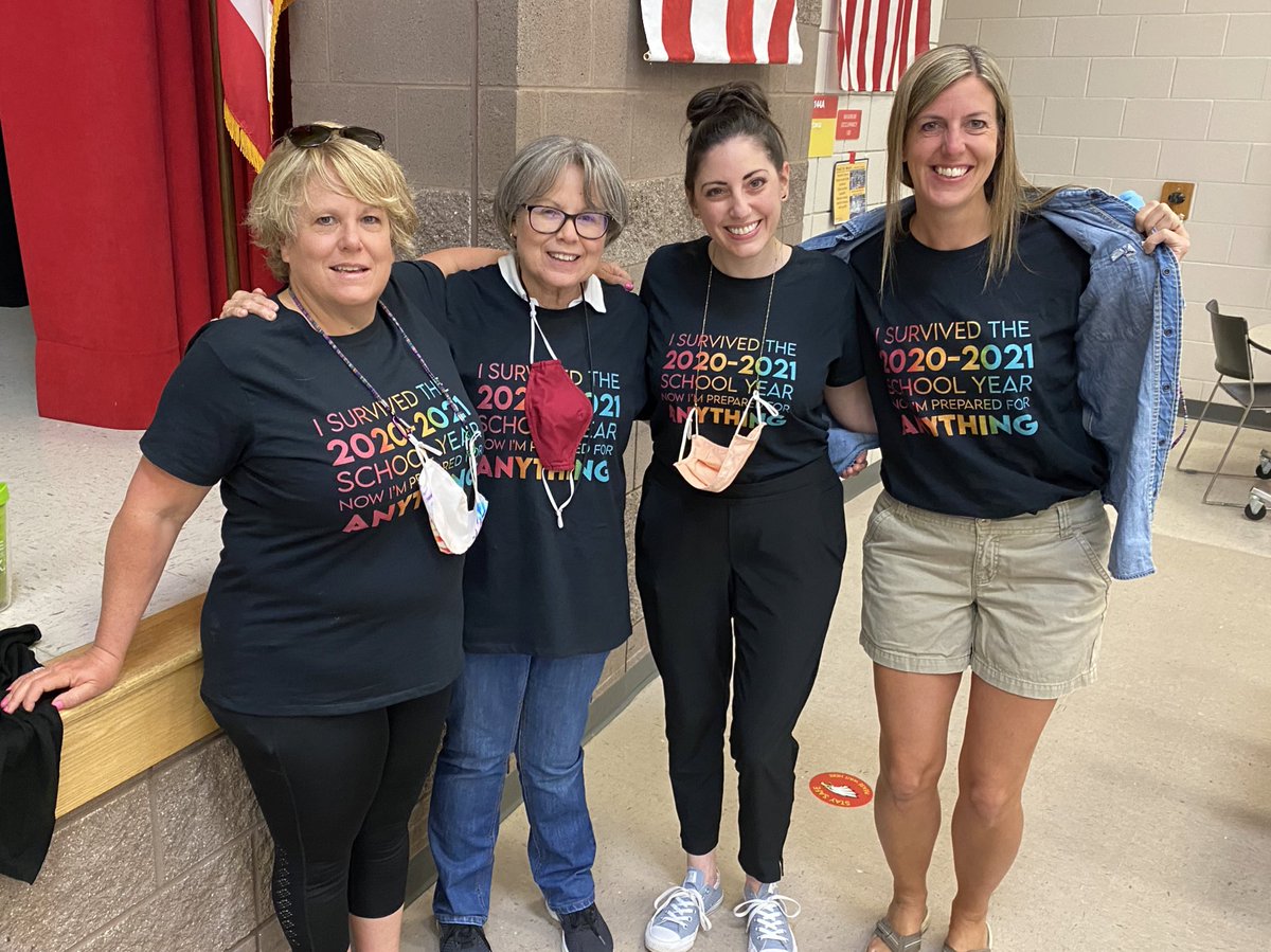 SPearlmutter's tweet image. Happy last day of school!! #dreamteam #werbwms