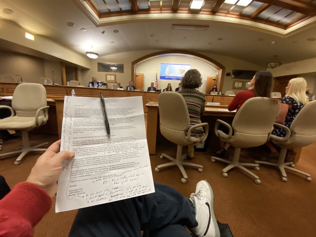 QuinceMountain's tweet photo. I just cannot even with all these “experts” splaining to me what it’s like to be a trans athlete. I have some things to say.

#LetKidsPlay #wileg #trans https://t.co/5ZjHlWDWKp