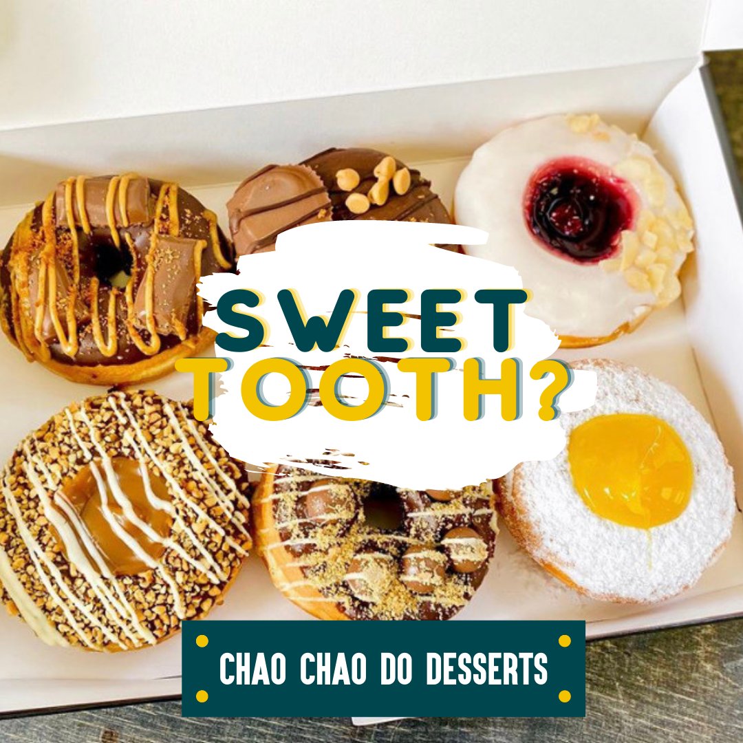 Sweet tooth? Don't worry we have doughnuts!🍩

We have a selection of Doughnotts doughnuts for you to choose from  🍩🍩🍩🍩🍩🍩🍩

Order on our app or on our website

#chaochao #asianfood #southeastasianfood  #takeaway #takeawayfood #takeawaynotts  #streetfood #nottsfoodie