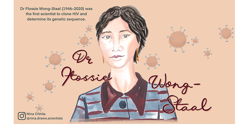NOVAeducation's tweet photo. #DYK that Flossie Wong-Staal was the first scientist to clone HIV? 

Her virology research helped lay the groundwork for vaccines to fight #COVID19! 

Learn about #AAPI scientists like Wong-Staal, and the calls for inclusion in curriculum and textbooks: https://t.co/NUjsmohgvl https://t.co/aIaqwYKzys