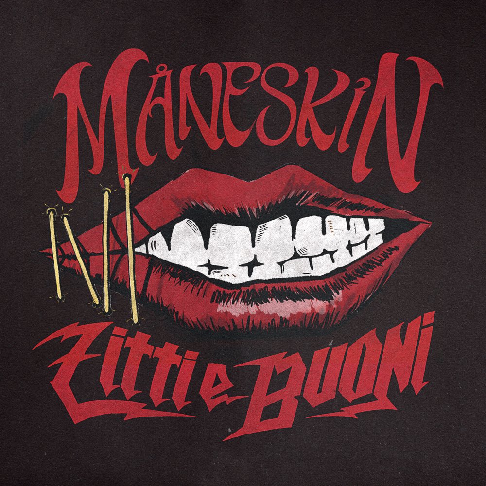 PopCrave's tweet photo. “ZITTI E BUONI” by #Maneskin re-enters the top 10 on global Spotify at #10 with over 4.238 MILLION streams. https://t.co/2dYH3l2H4e